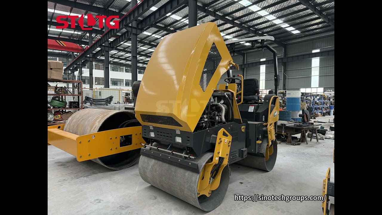 Rouleau routier compact STLTG, abordable pour les routes villageoises