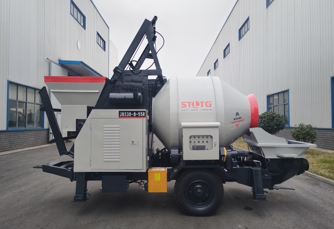 concrete mixer pump models1