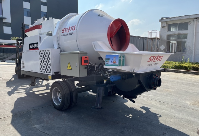 concrete mixer pump models7