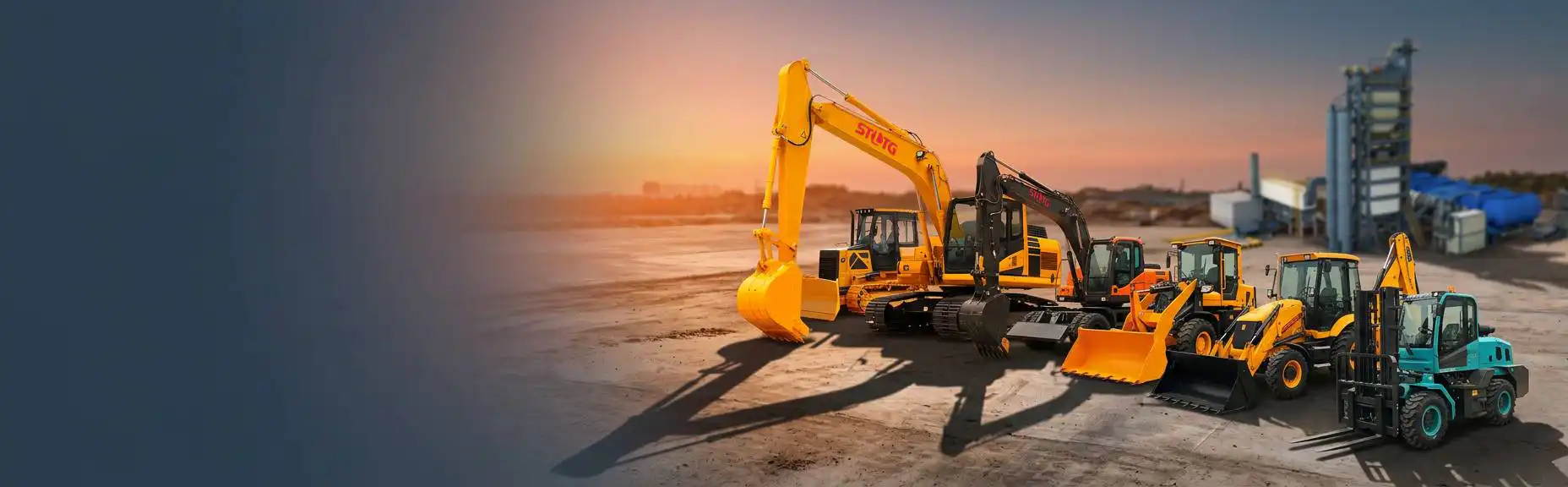 sinotech Luton road construction equipment